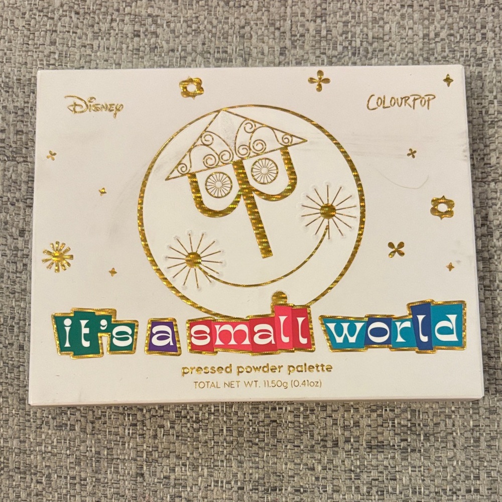 ColourPop Disney It's a Small World Palette